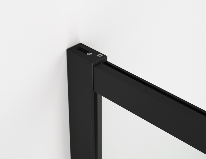 Cabina dus negru mat 130x90 cm cu usa culisanta, grosime sticla 8 mm, tratament anticalcar, Ronal Oriana [3]