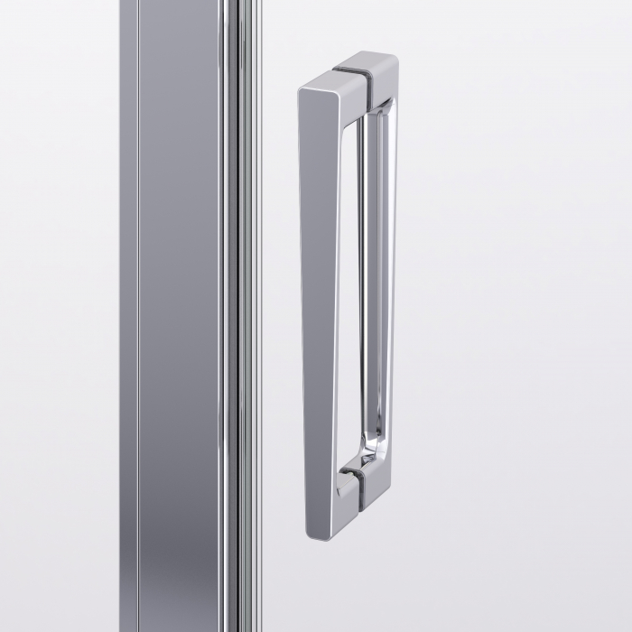 Cabina dus crom 70x70 cm cu usa pivotanta, grosime sticla 6 mm, tratament anticalcar, Ronal Divera [10]