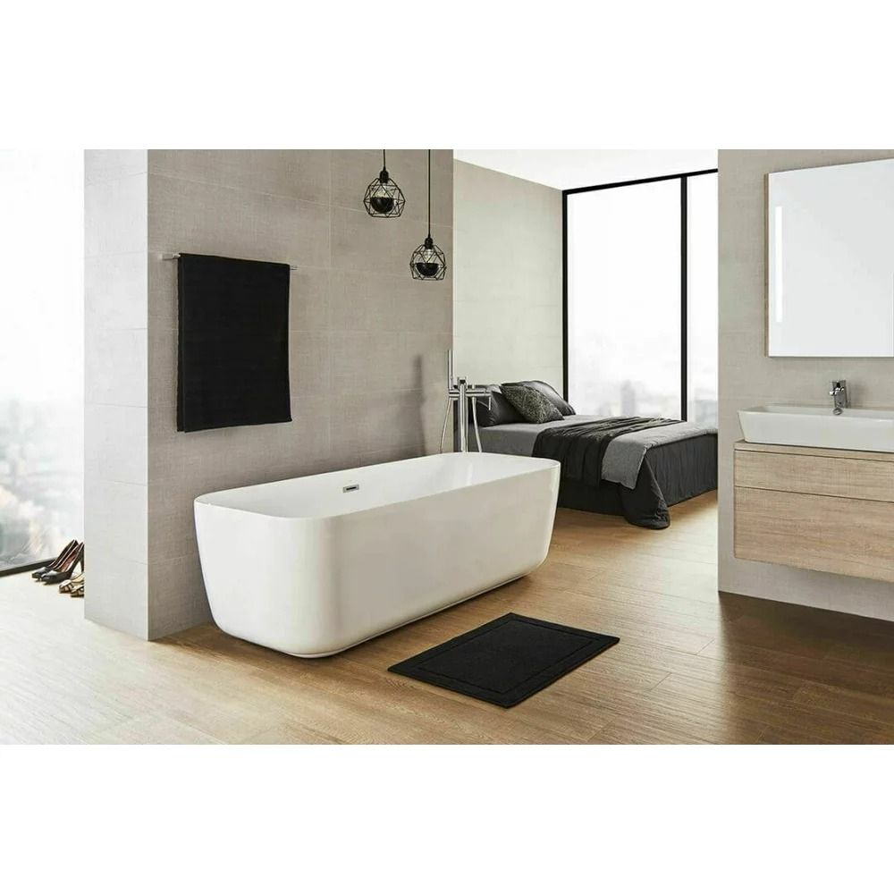Cada baie freestanding Gala Mid, 170 x 74 cm, dreptunghiulara, alb lucios [3]