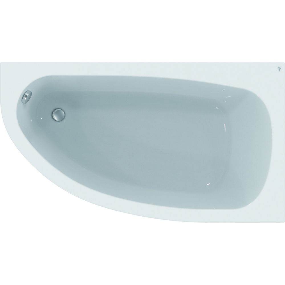 Cada baie pe colt Ideal Standard Hotline, asimetrica, 160x90 cm, orientare dreapta [2]