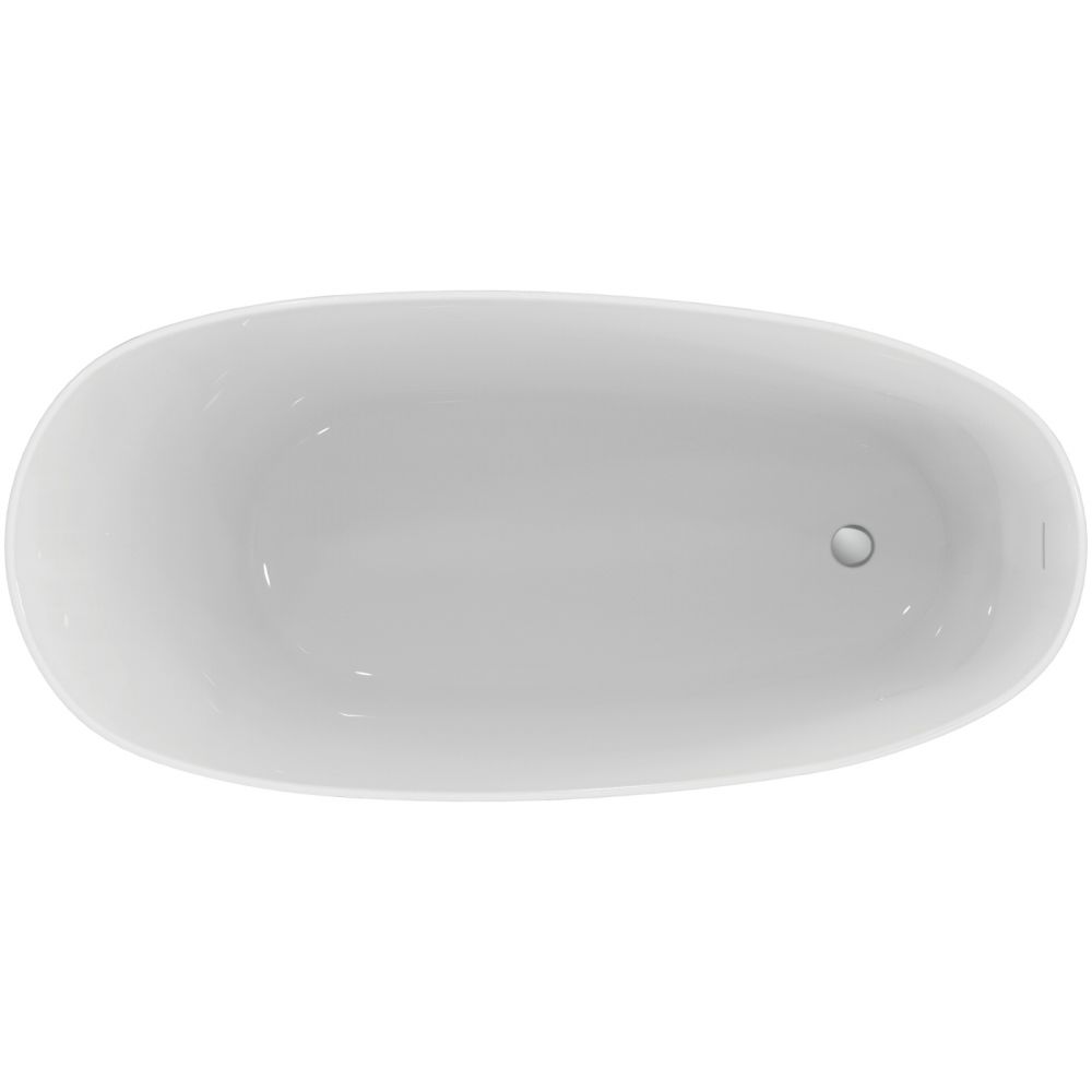 Cada baie freestanding Ideal Standard Around, 180x85 cm, alb lucios [2]