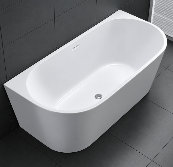 Cada baie freestanding 170 x 80 cm lipita de perete Florida, Beatrice [2]