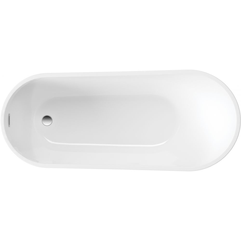 Cada baie freestanding Deante Arnika, 150 x 72 cm, alb lucios [5]