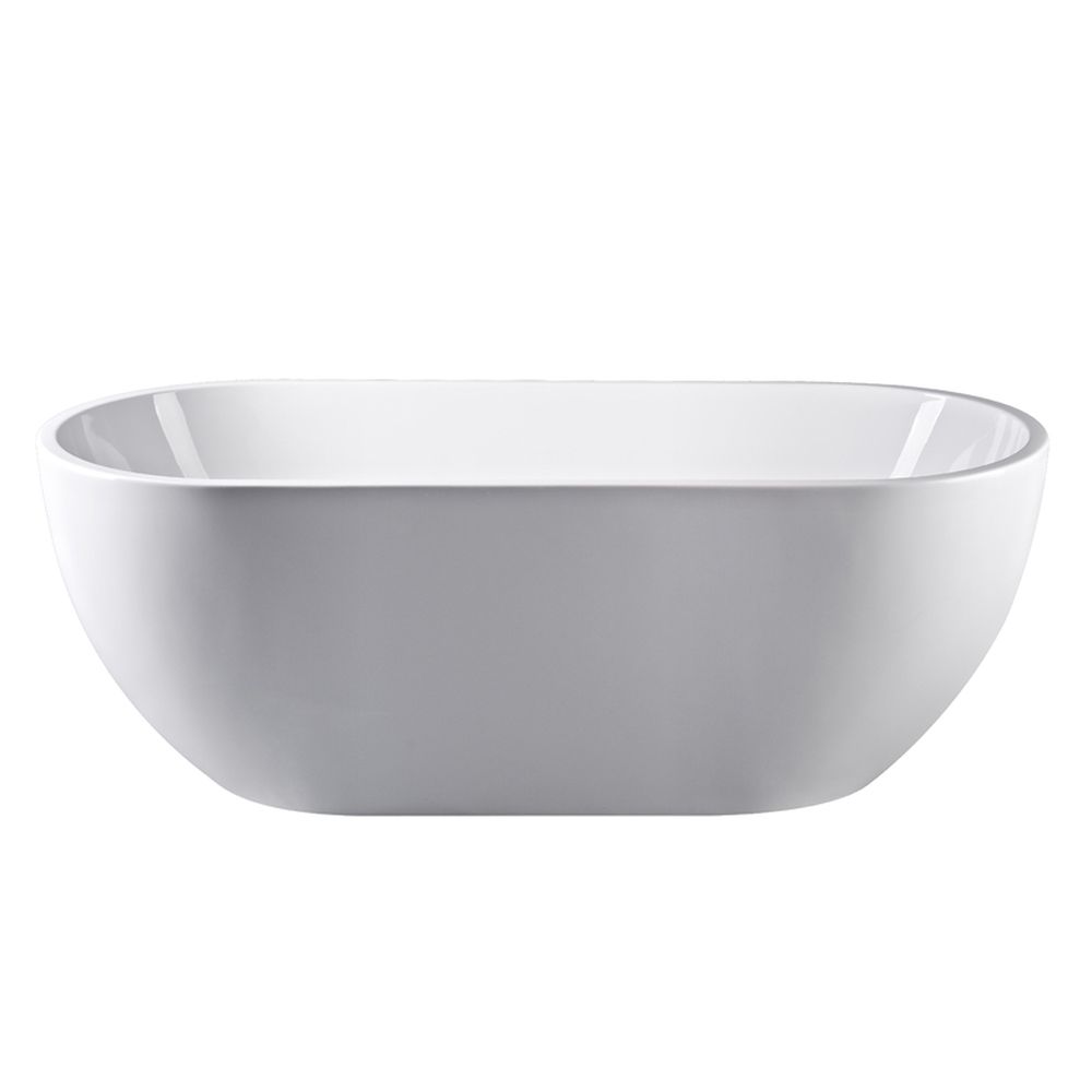 Cada baie freestanding ovala 160 x 75 cm alba Florida, Aura New [2]