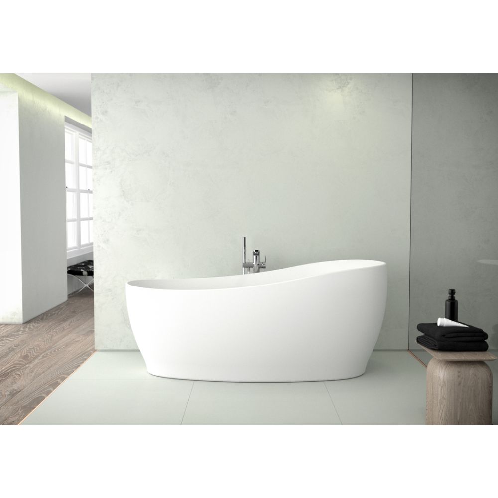 Cada baie freestanding Ideal Standard Around, 180x85 cm, alb mat [3]
