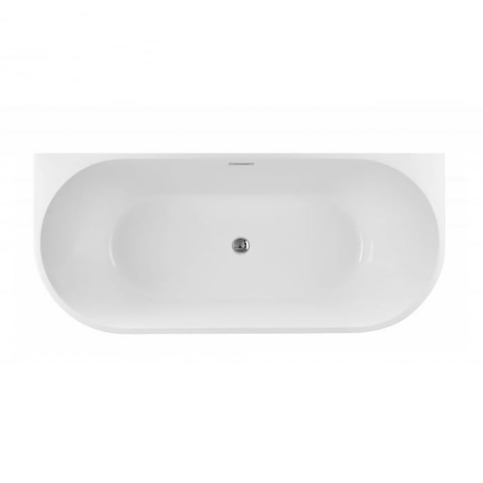Cada baie freestanding, lipita de perete, 150 x 75 cm, Foglia Mara [5]