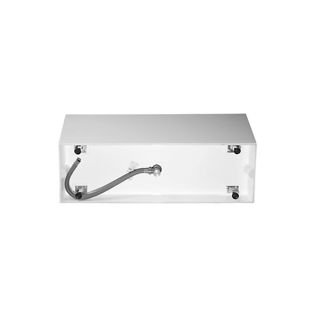 Cada baie freestanding dreptunghiulara, compozit, 159 x 65 cm, Cast Marble Cairo [3]