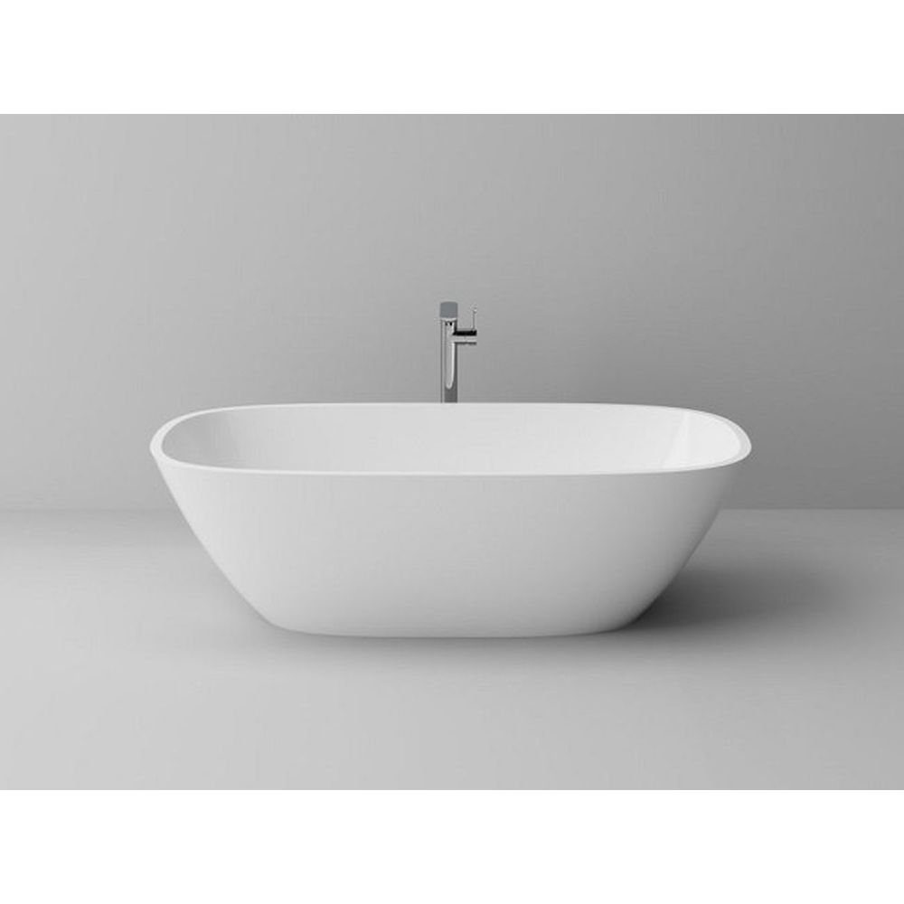 Cada baie freestanding ovala, compozit, 160 x 75 cm, Cast Marble Arona [1]