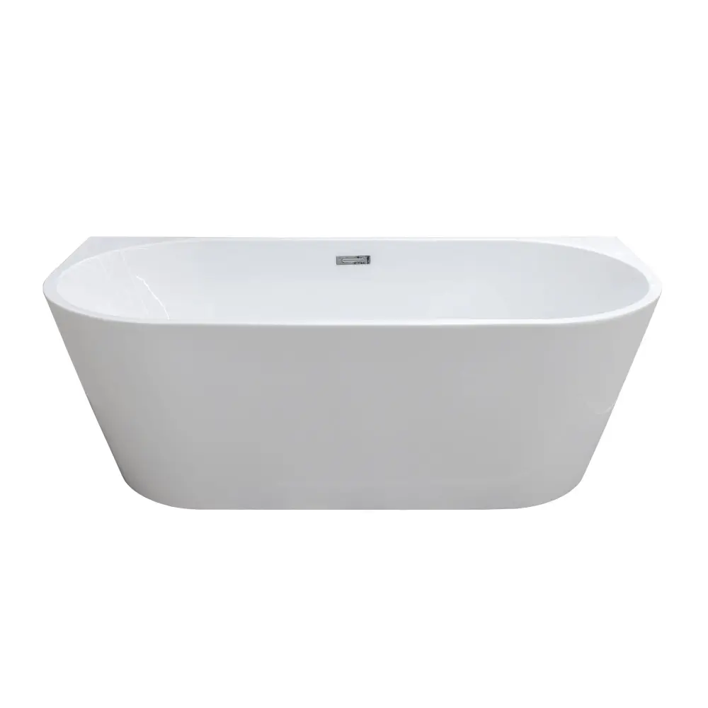 Cada baie freestanding, lipita de perete, 150 x 75 cm, Foglia Mara [3]