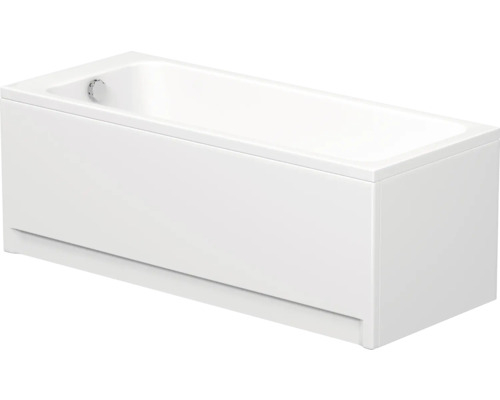 Cada de baie dreptunghiulara 170x70 cm acril alb, Cersanit Onix [2]