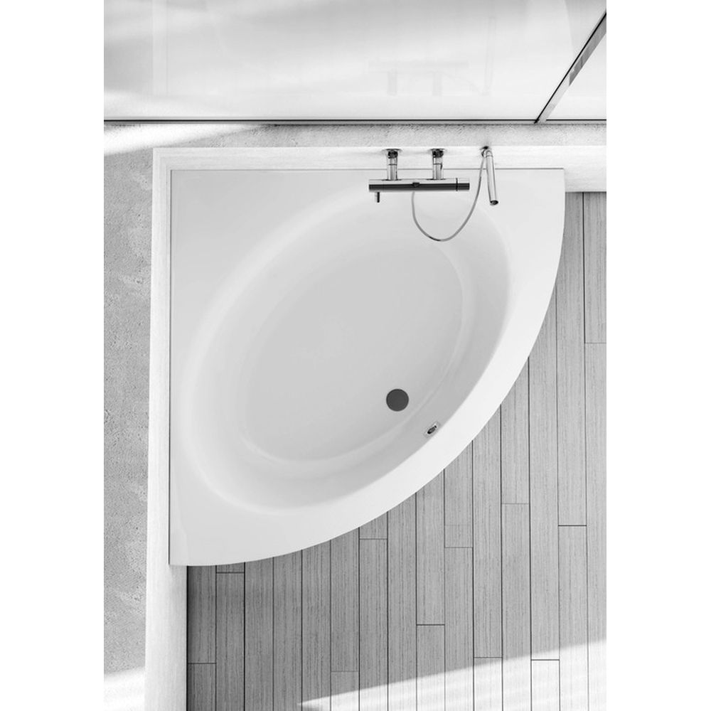 Cada baie pe colt Ideal Standard Connect Air, asimetrica, 130x130 cm [3]