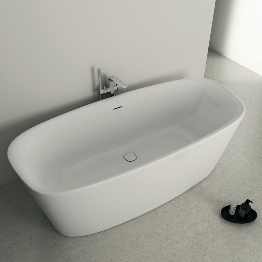 Cada baie freestanding Ideal Standard Dea, 180x80 cm, alb lucios [4]