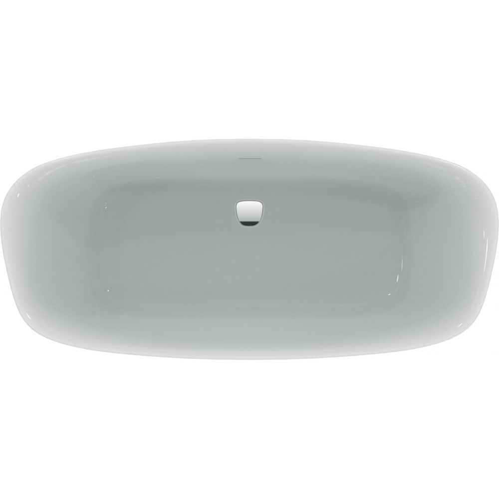 Cada baie freestanding Ideal Standard Dea, 180x80 cm, alb lucios [2]