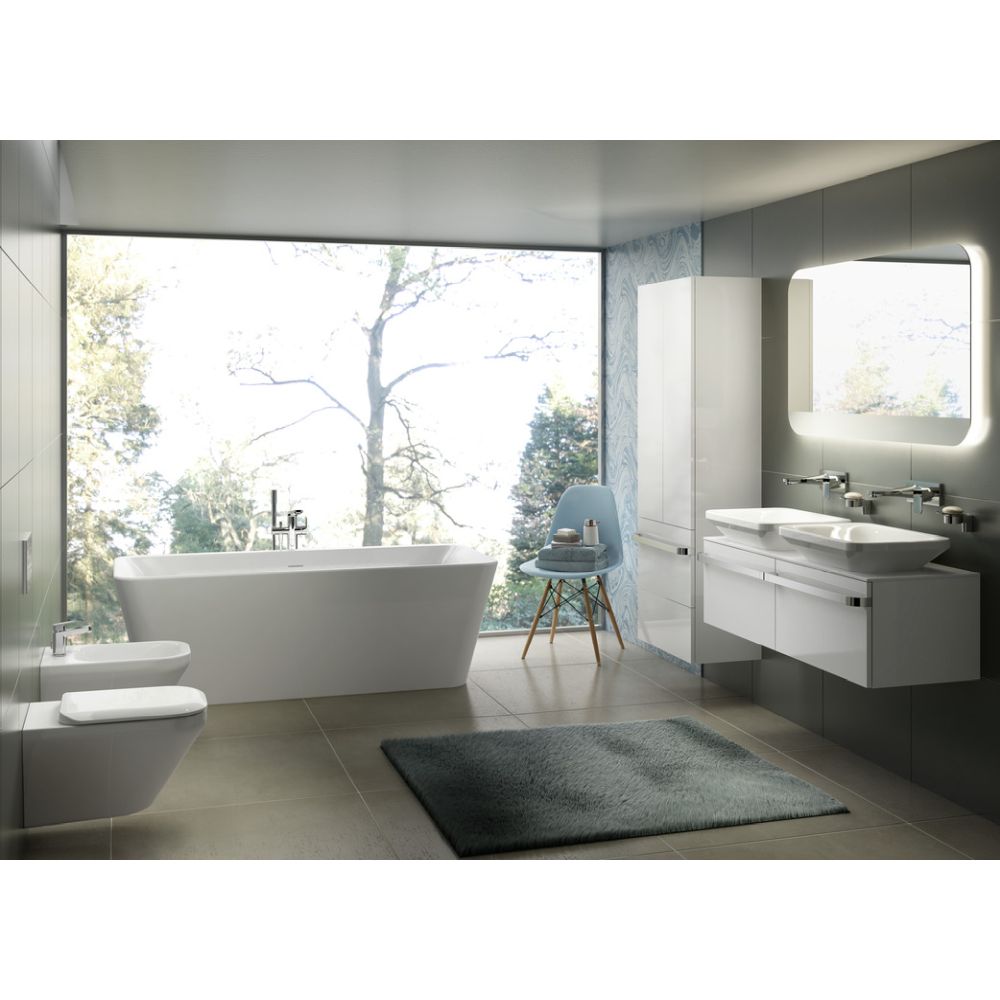Cada baie freestanding Ideal Standard Tonic II, 180x80 cm, alb lucios [2]