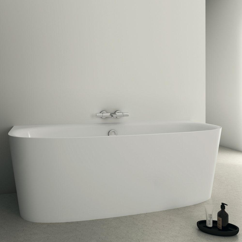 Cada baie freestanding, lipita de perete Ideal Standard Dea, 180x80 cm [4]