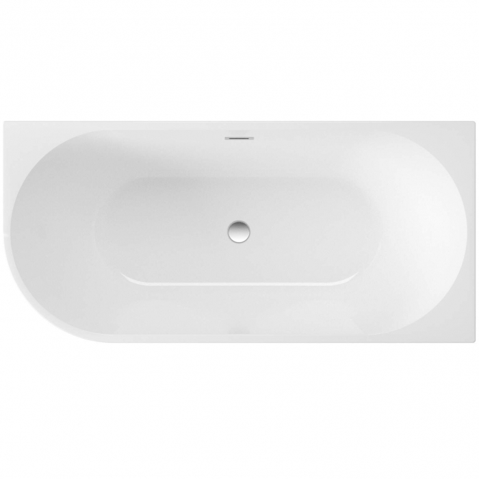 Cada baie freestanding, alba, 140x73 cm, orientare dreapta, Deante Silia [3]