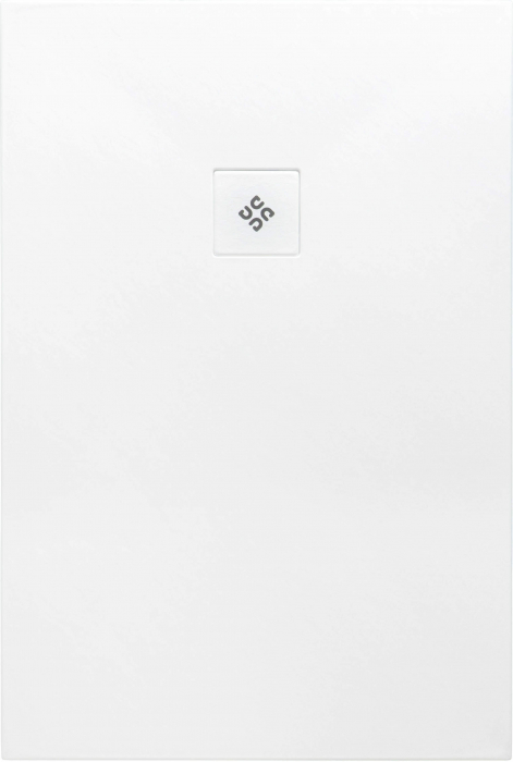 Cadita de dus dreptunghiulara, acril, slim, alb, 120x80x3.5 cm, Deante Silia [2]