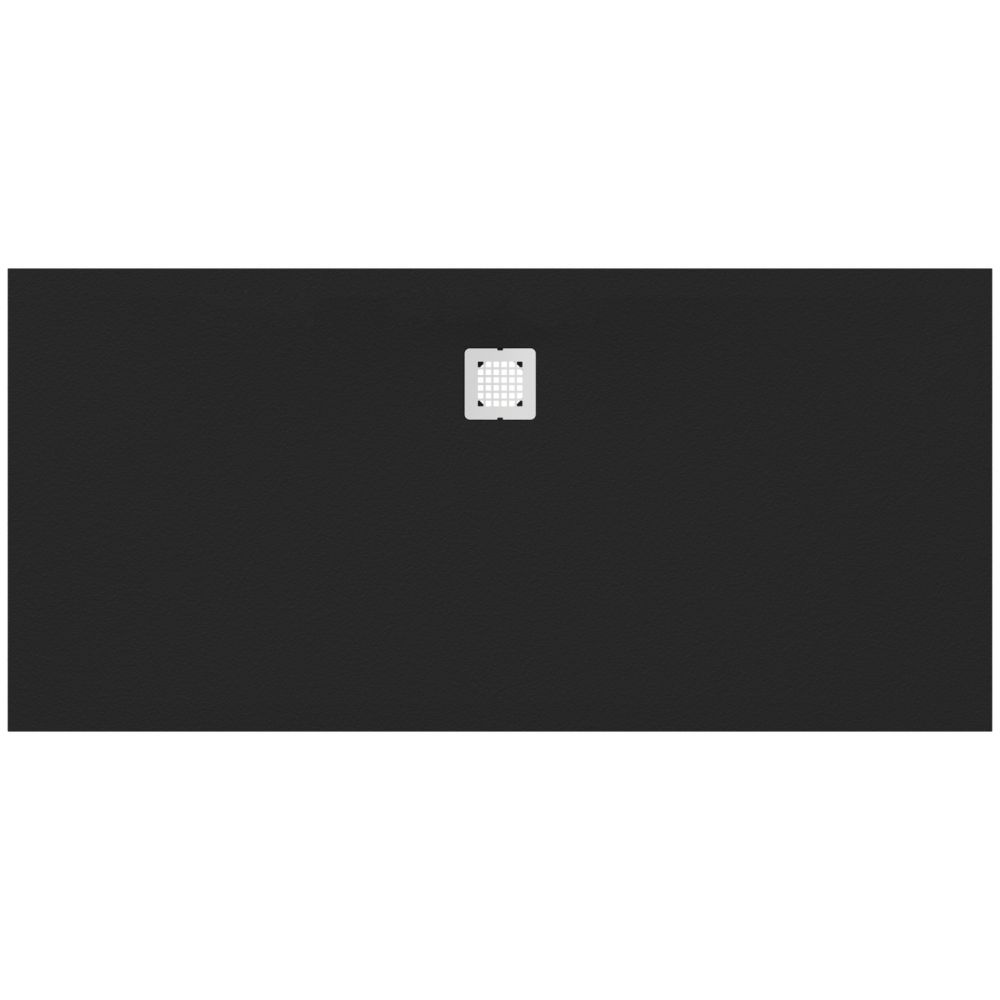 Cadita dus compozit 170x90 cm Ideal Standard Ultra Flat S, negru intens [2]