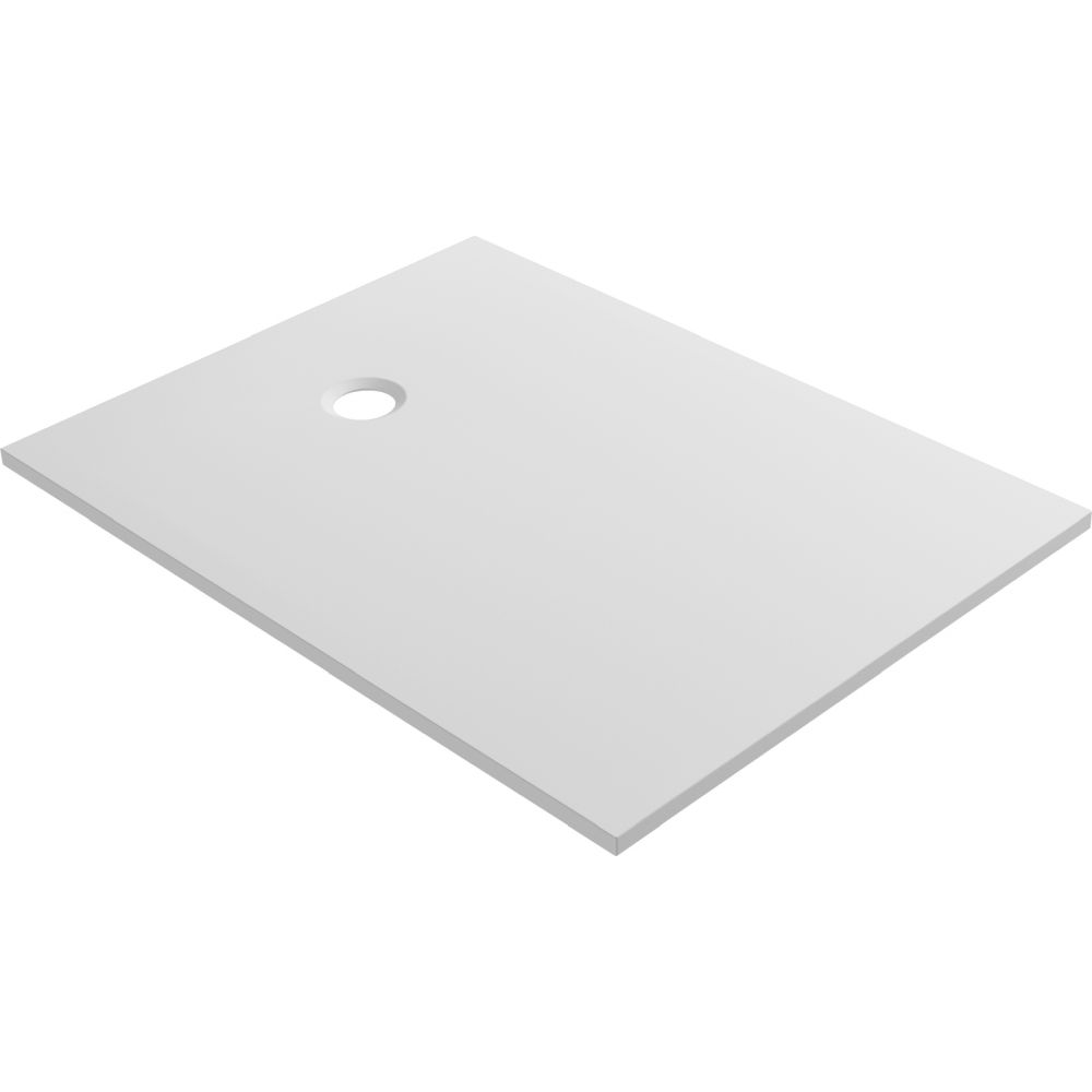 Cadita dus compozit Marmite Burgos 120x90 cm, dreptunghiulara, alb mat [2]