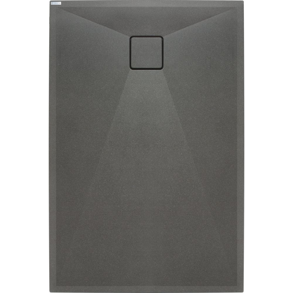 Cadita dus compozit slim antracit 90x70 cm Deante Correo [2]