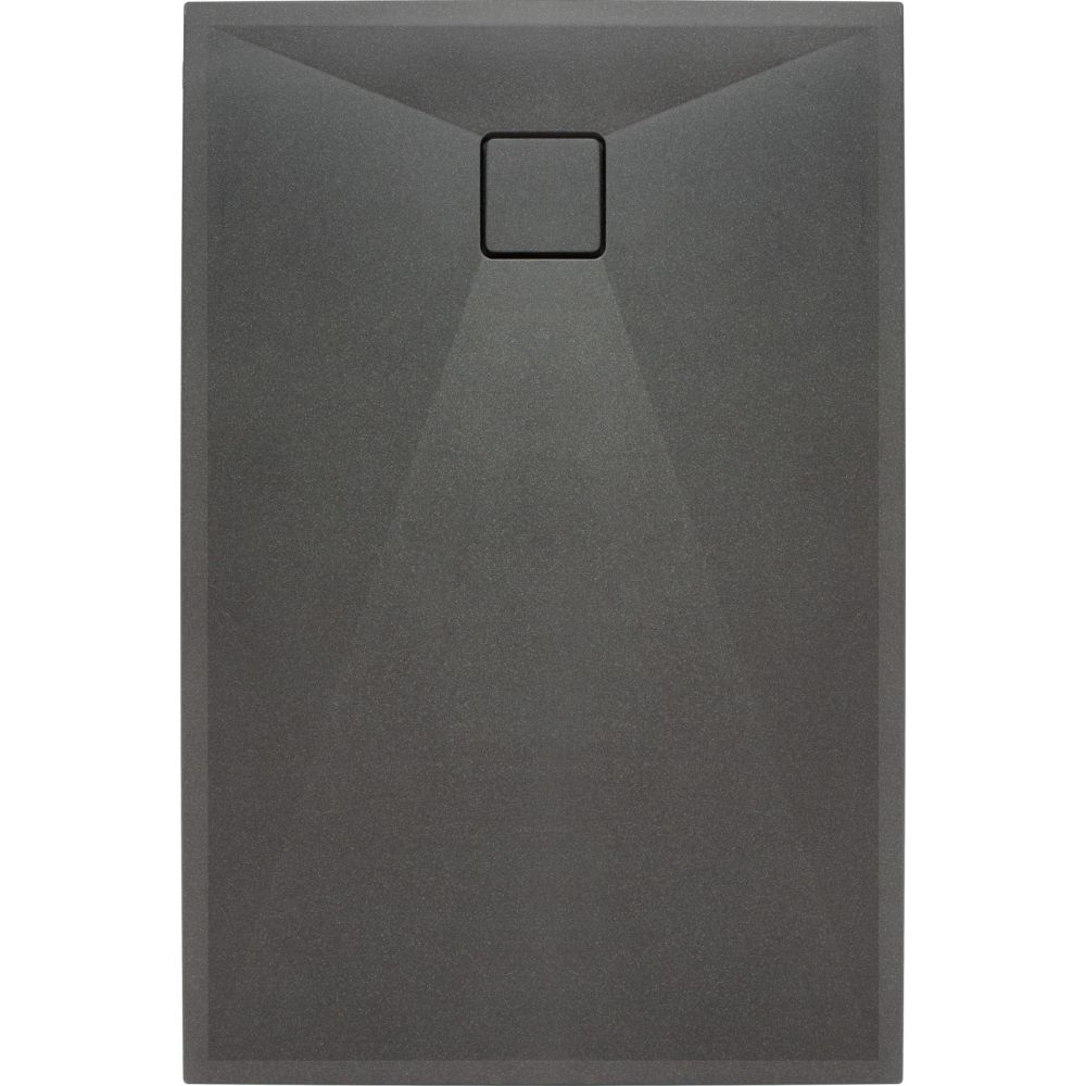 Cadita dus compozit slim antracit 100x80 cm Deante, Correo [2]