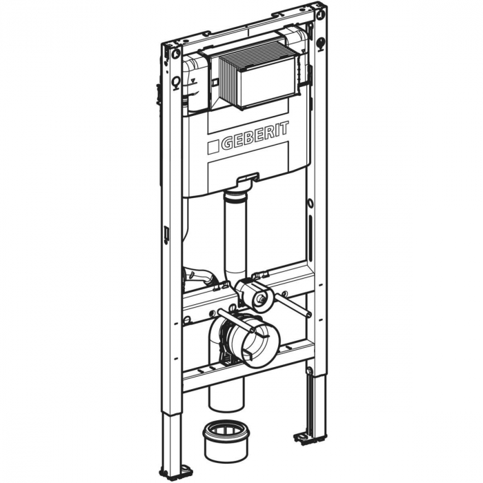 Cadru wc suspendat Duofix cu rezervor wc incastrat Geberit Sigma [3]