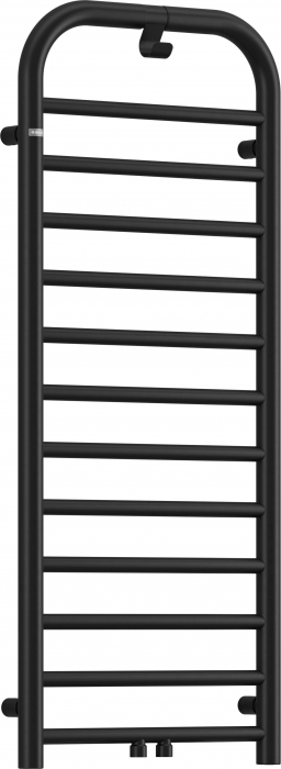Calorifer de baie, scara, 121x50 cm, negru, Deante Silia