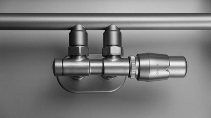 Calorifer de baie, scara, 157x50 cm, inox mat, Deante Silia [4]