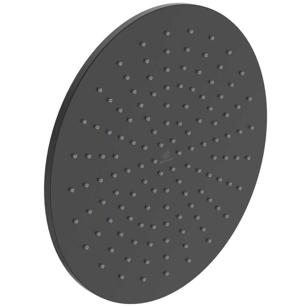 Palarie dus rotunda Ideal Standard Idealrain negru mat [2]