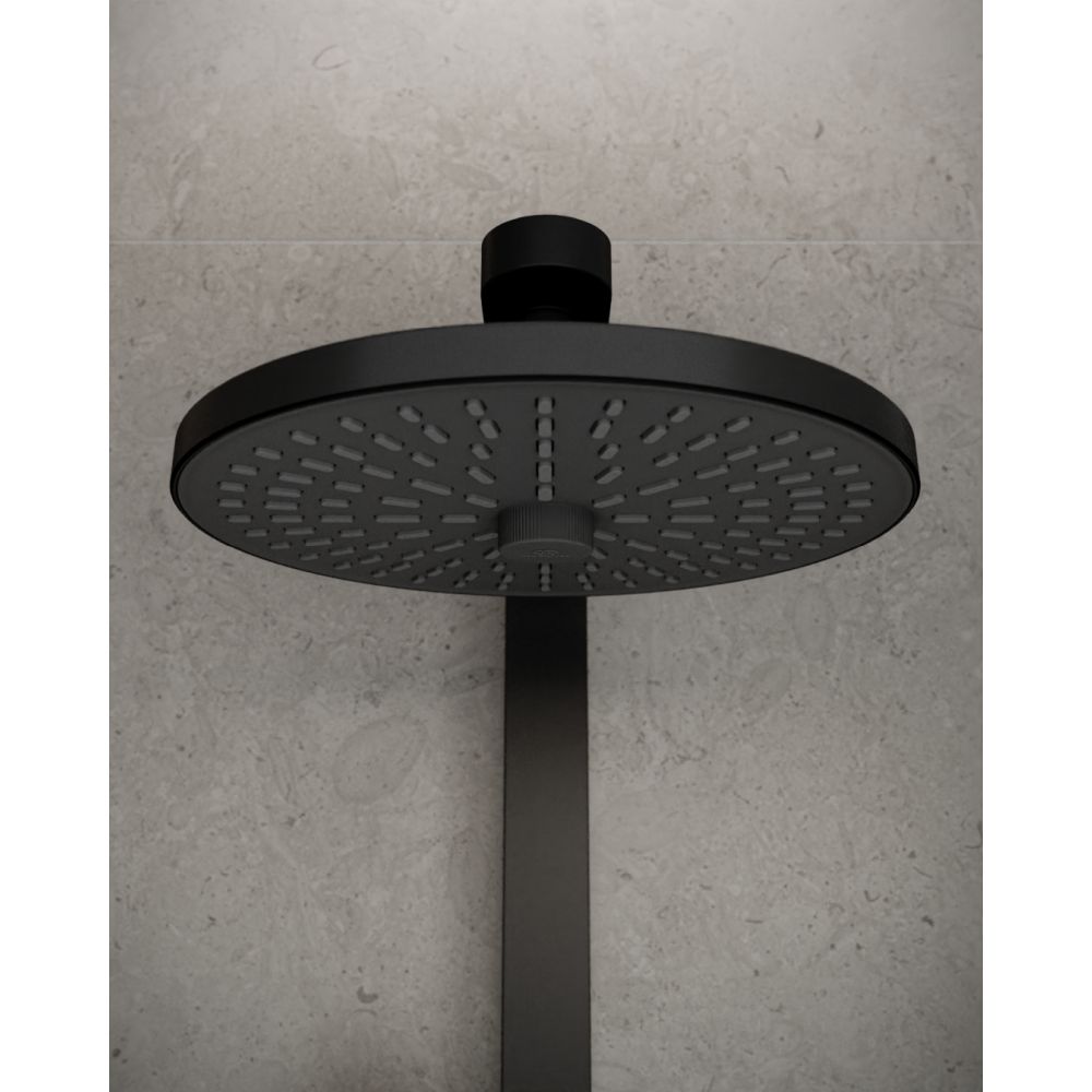 Palarie dus rotunda Ideal Standard Alu+ negru mat cu 2 functii [3]