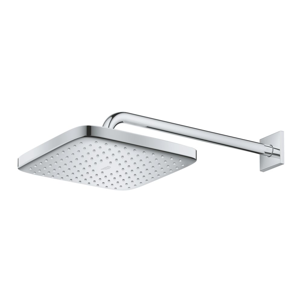 Palarie dus patrata crom Ø 250 mm cu brat de dus Grohe Tempesta Cube [4]