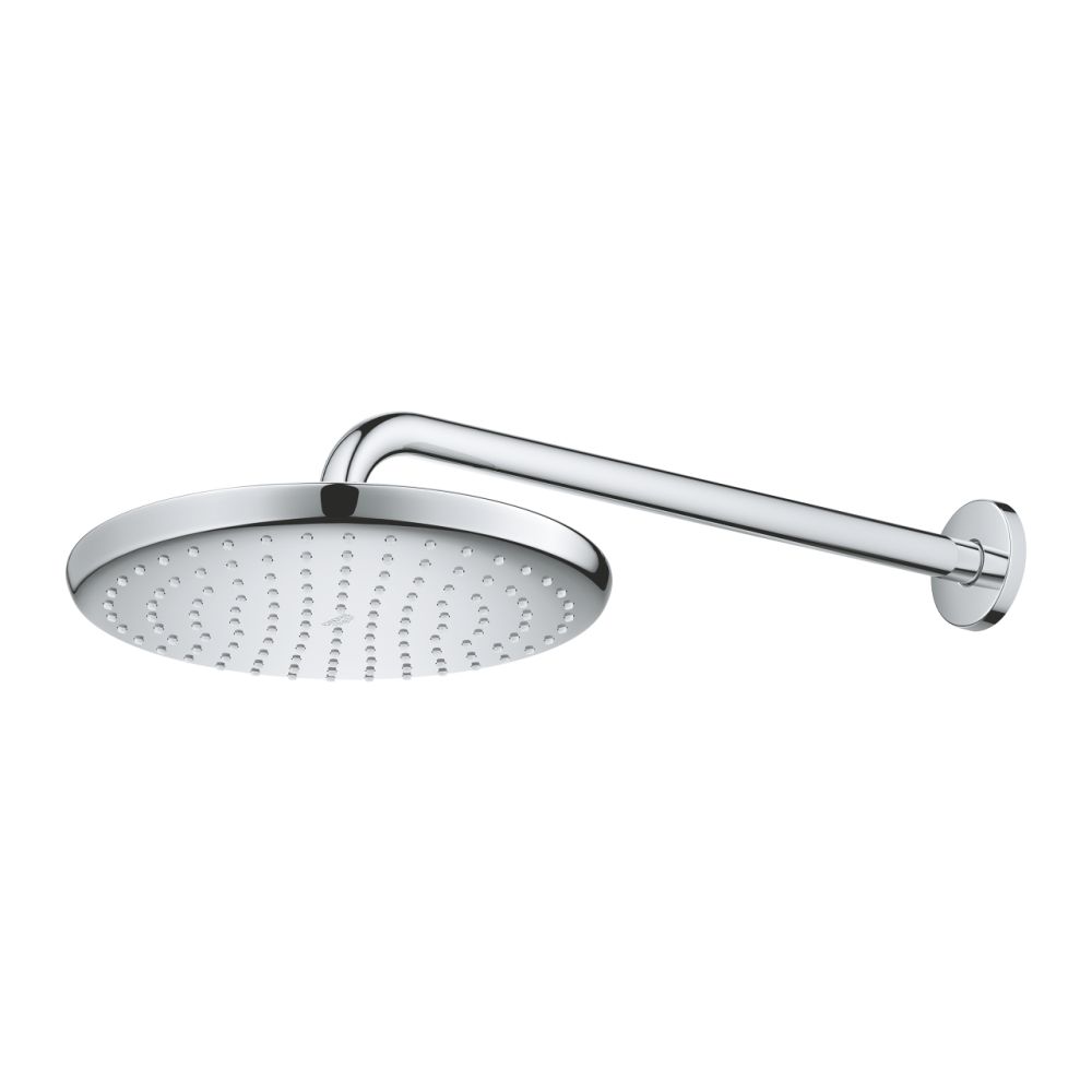 Palarie dus rotunda crom Ø 250 mm cu brat de dus Grohe Tempesta [4]