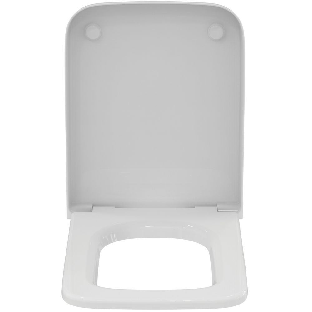 Capac wc soft close duroplast Ideal Standard Blend Cube alb lucios [2]