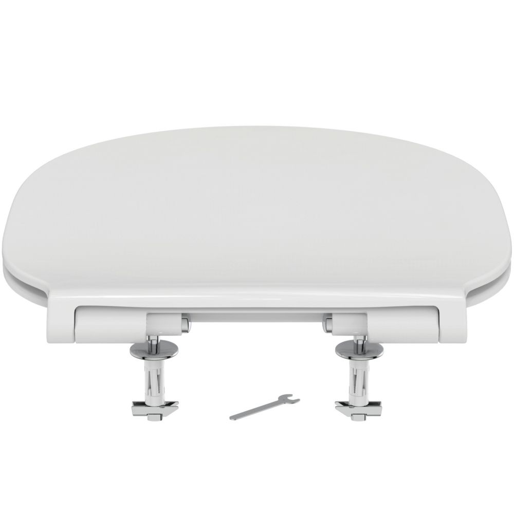 Capac wc soft close duroplast Ideal Standard Connect Air Slim alb [3]