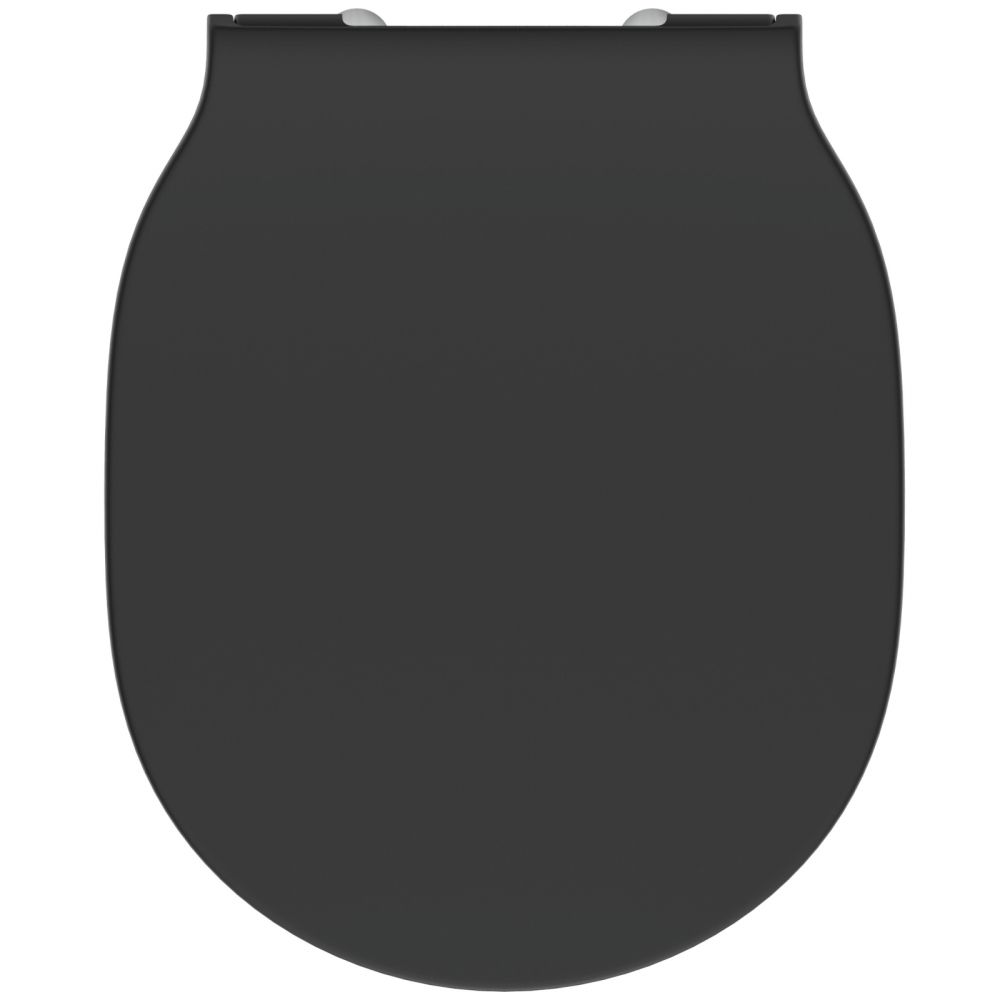 Capac wc soft close duroplast Ideal Standard Connect Air Slim negru mat [5]