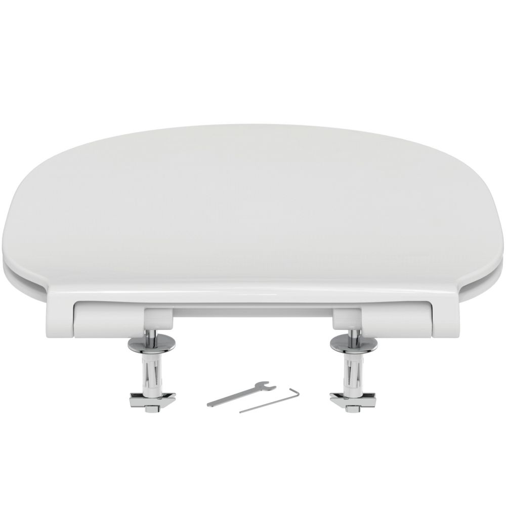 Capac wc duroplast Ideal Standard Connect Air Slim alb [4]