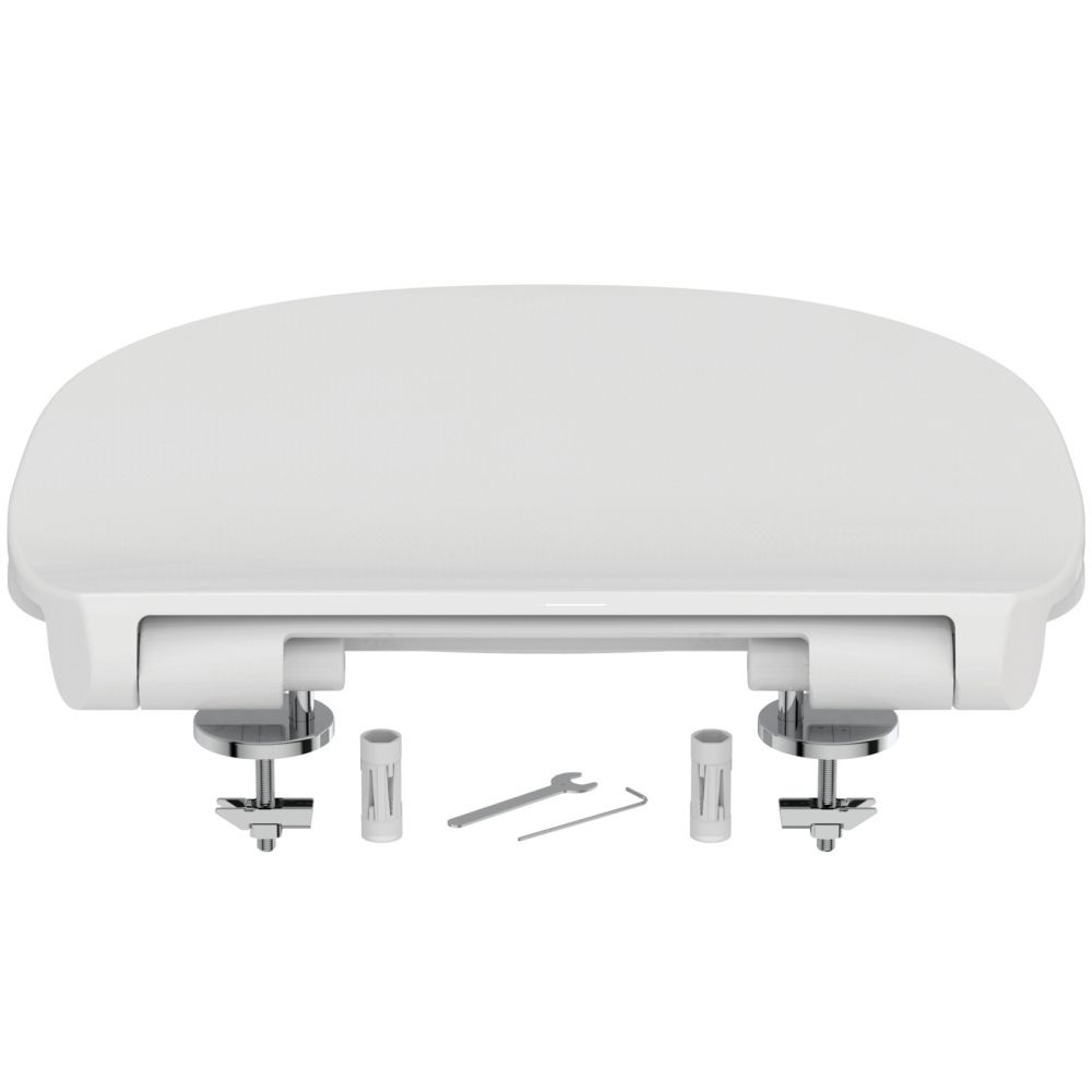 Capac wc duroplast Ideal Standard Connect Space Slim alb [4]