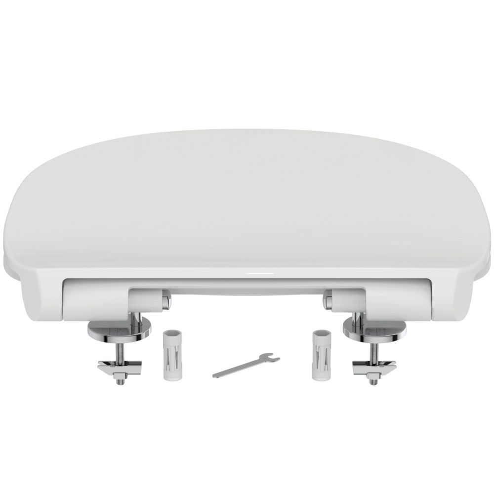 Capac wc soft close duroplast Ideal Standard Connect Space Slim alb [4]
