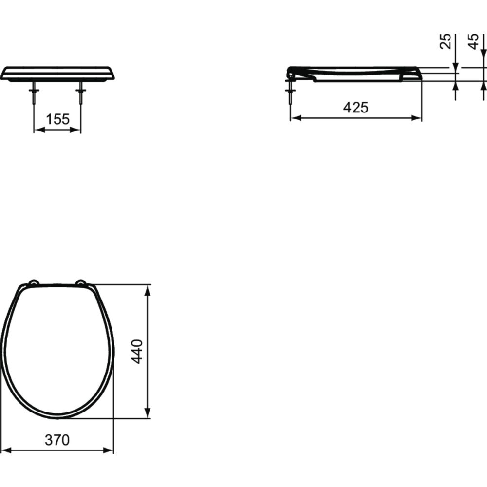 Capac wc duroplast Ideal Standard Ecco [7]