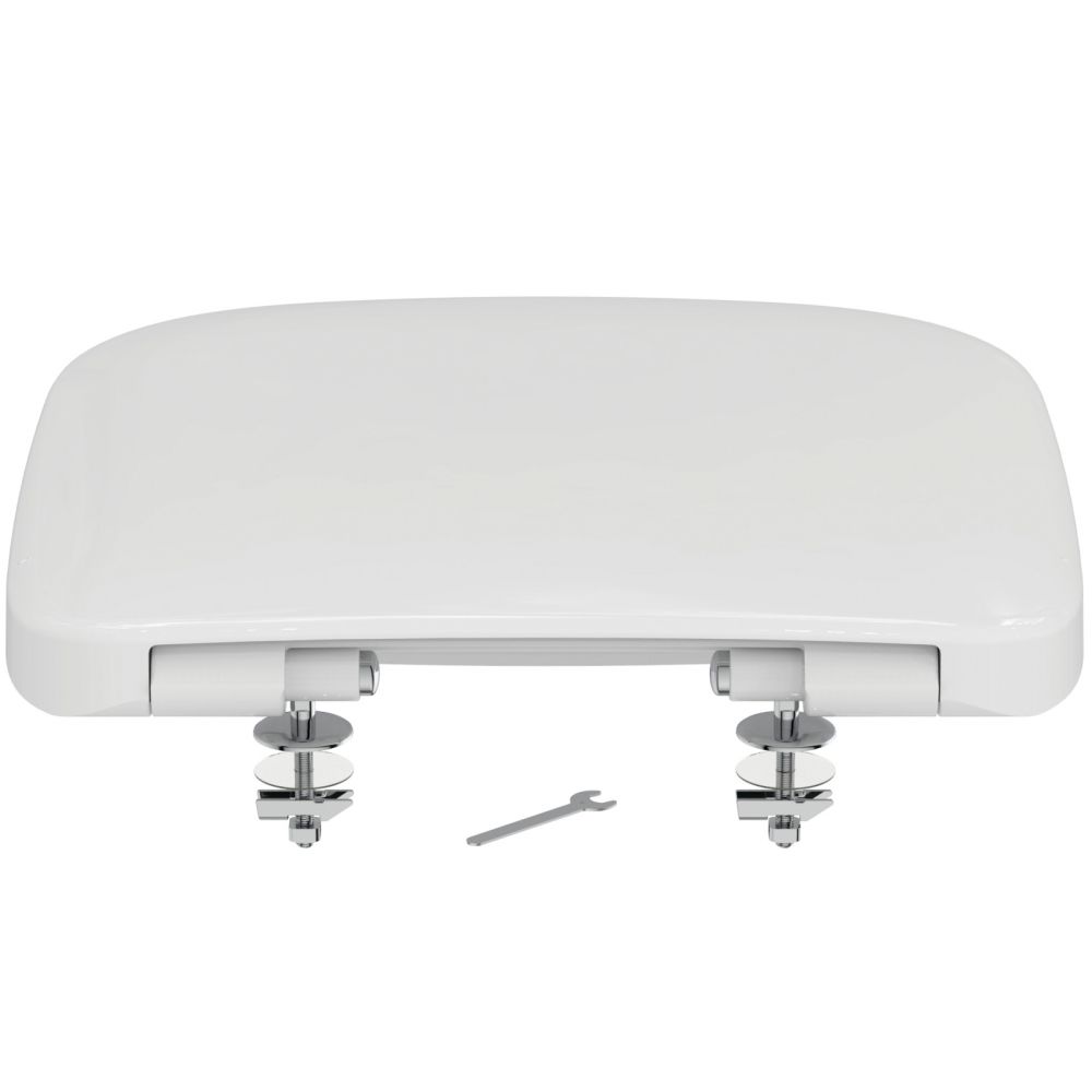 Capac wc soft close duroplast Ideal Standard Esedra alb [4]