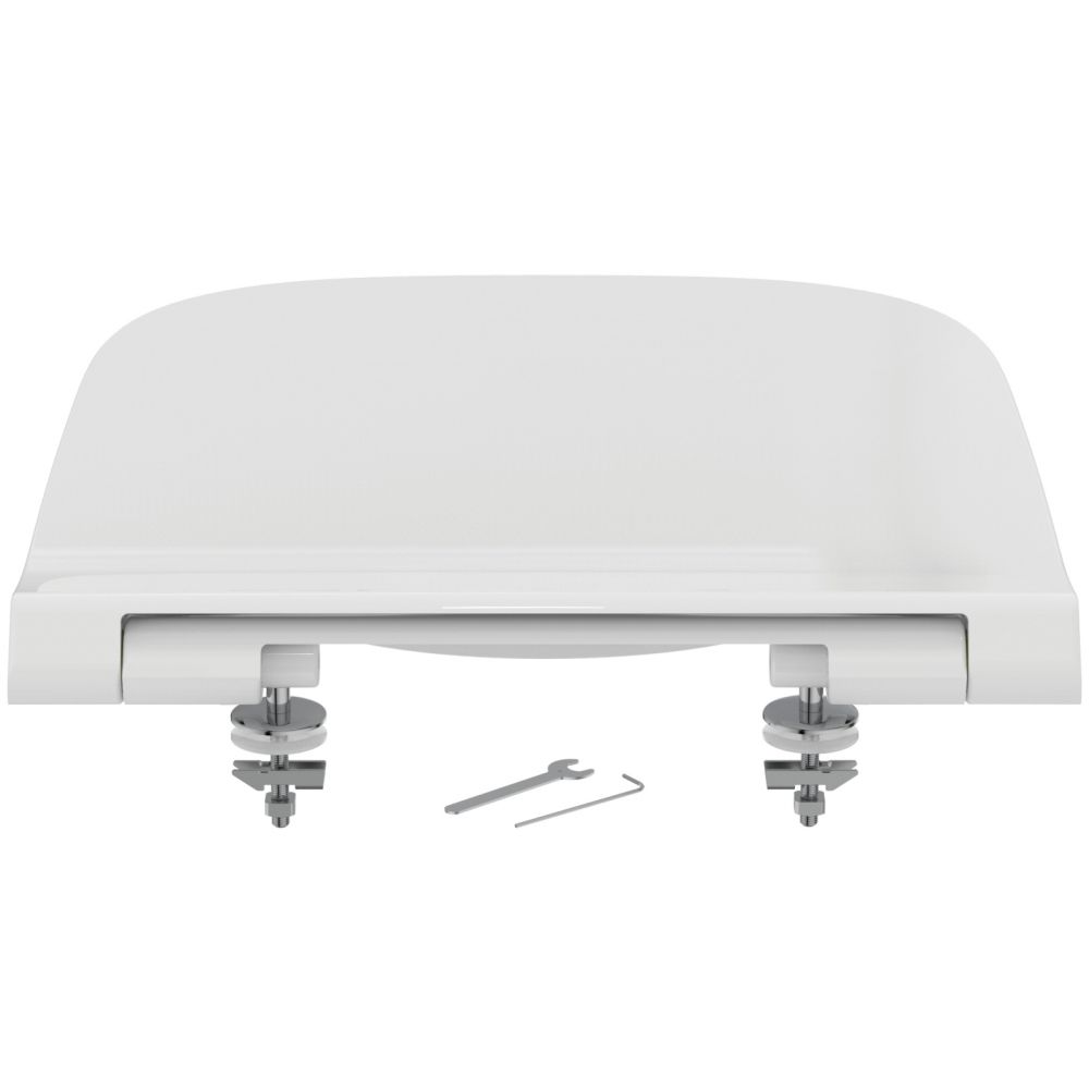 Capac wc duroplast Ideal Standard i.Life A Slim alb lucios [3]