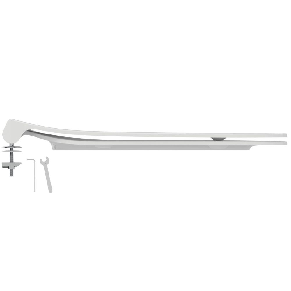 Capac wc duroplast Ideal Standard i.Life A Slim alb lucios [4]