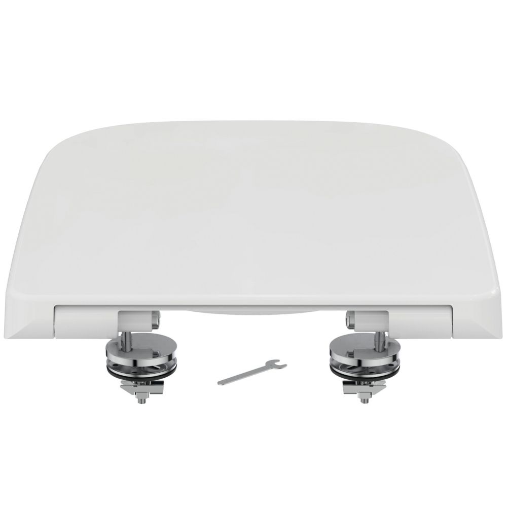 Capac wc soft close duroplast Ideal Standard i.Life B alb lucios [3]
