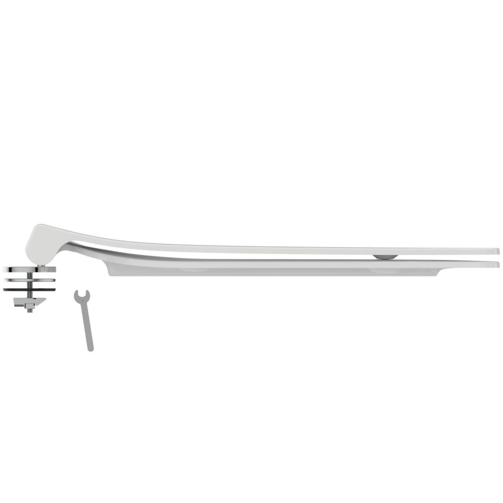 Capac wc soft close duroplast Ideal Standard i.Life B Slim alb lucios [5]