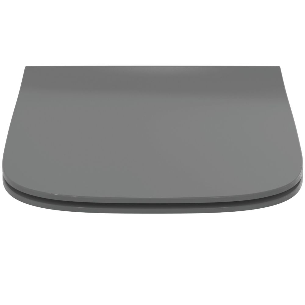 Capac wc soft close duroplast Ideal Standard i.Life B Slim gri lucios [4]