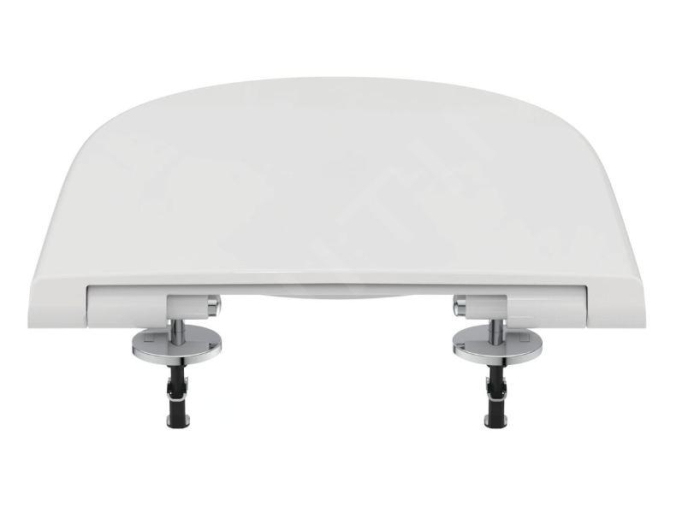 Capac pentru wc, alb, 53.5x35 cm, demontare rapida,  Ideal Standard I.life O [2]