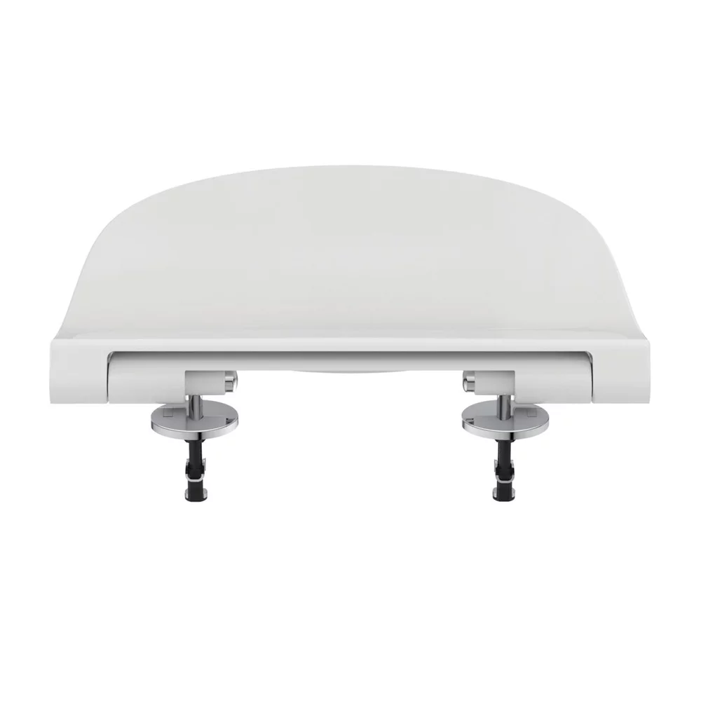 Capac pentru wc, 53.5x35 cm, alb, demontare rapida,  Ideal Standard I.life O [4]