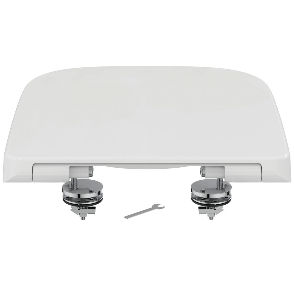 Capac wc soft close duroplast Ideal Standard i.Life S alb [3]