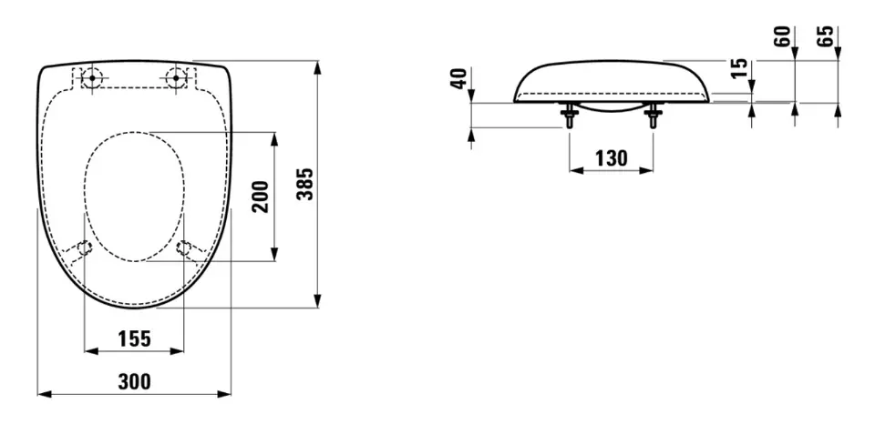 Capac wc pentru copii, duroplast, alb/verde, Laufen Florakids [4]