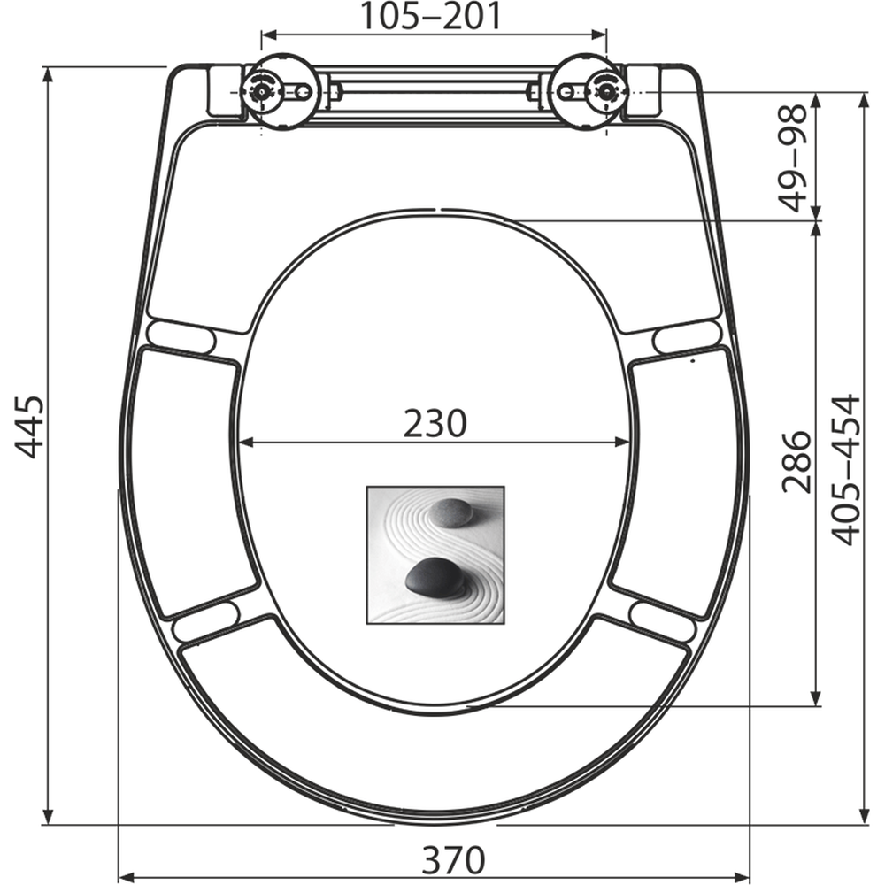 Capac wc soft close duroplast Alcadrain A604 ZEN [2]
